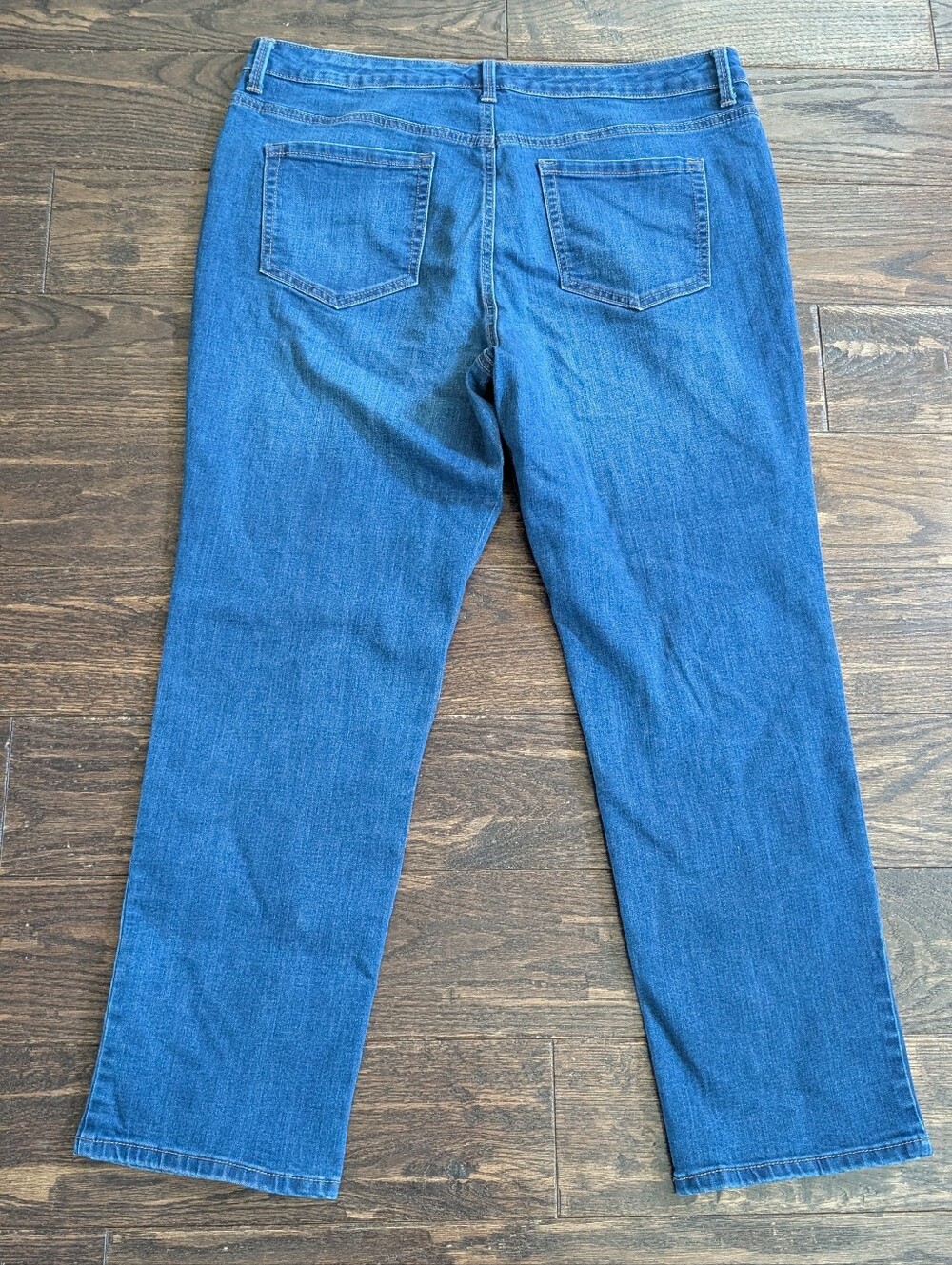 Gloria Vanderbilt Amanda 2.0 Slim Fit Straight Leg Blue Jeans - Picture 3 of 7
